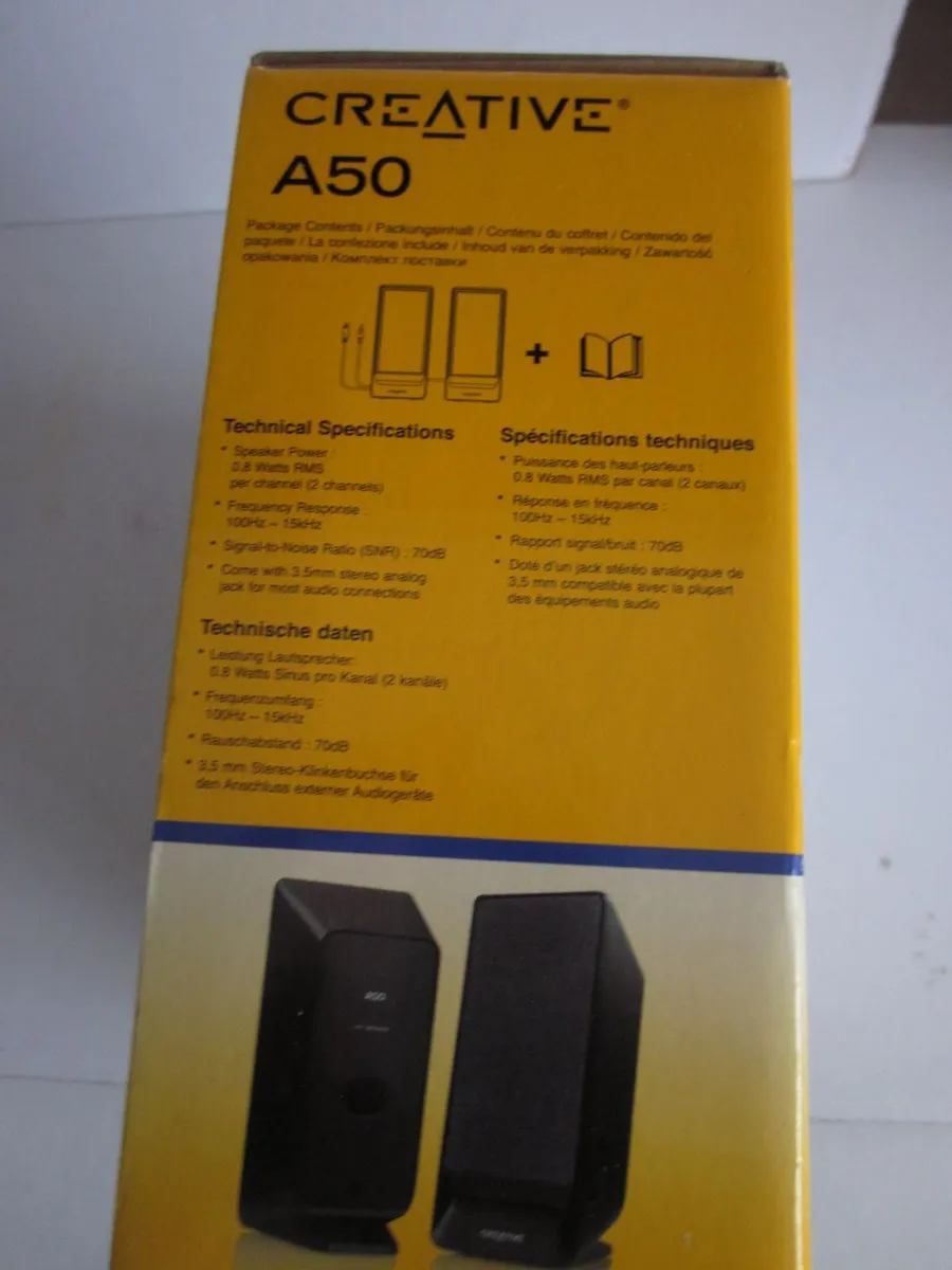 Creative A50 USB-powered 2.0 Desktop Speakers - Image 3