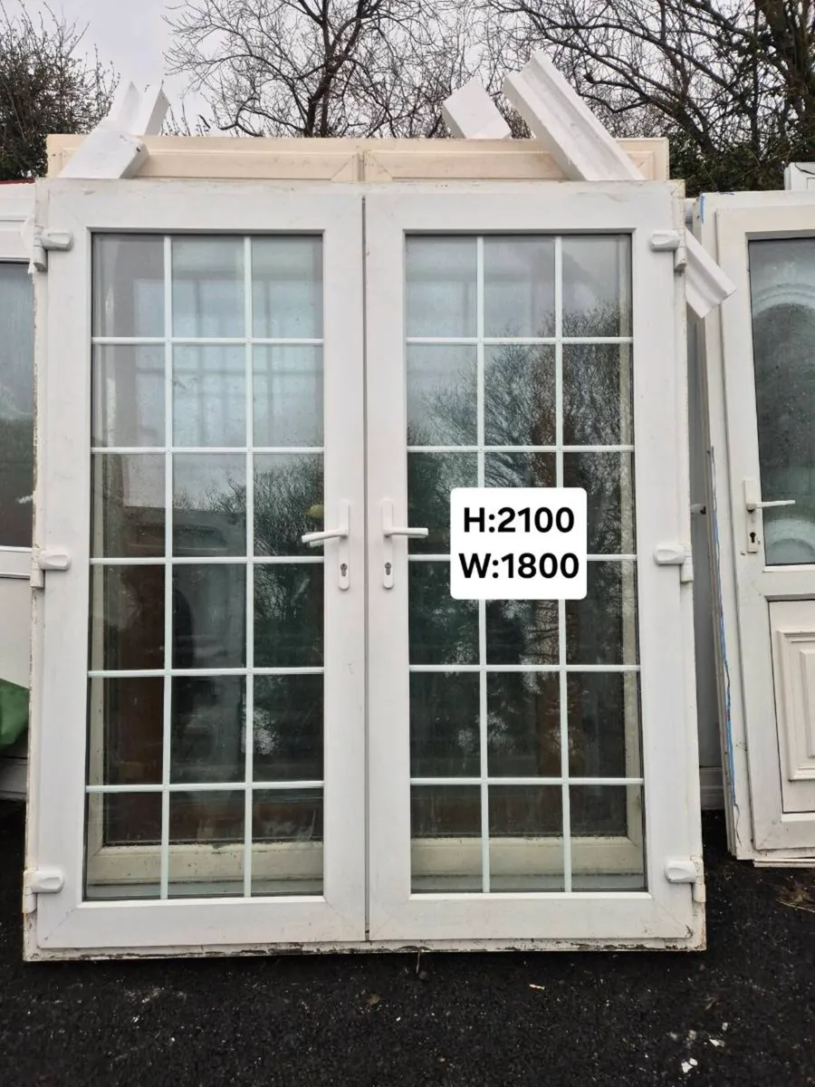 PVC FRENCH DOORS