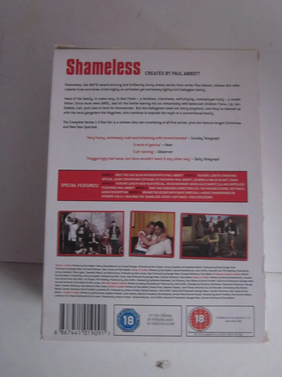 Shamless Series 1-5 (16 DVD's) - Image 2