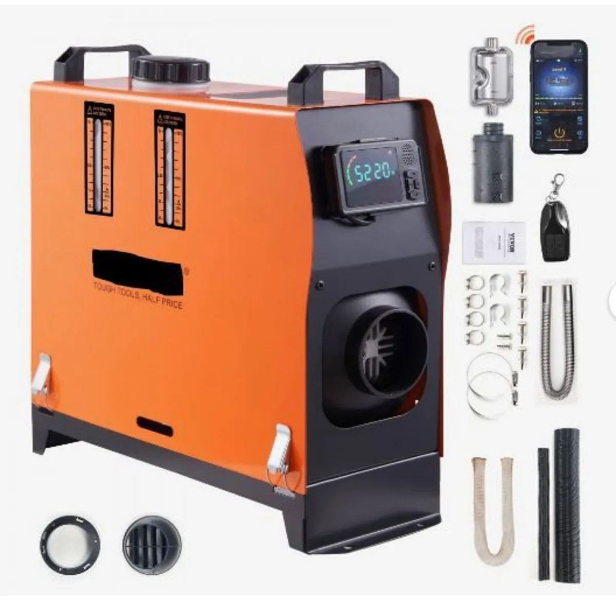 Diesel Air Heater All-in-one 12V 5-8KW Bluetooth - Image 4