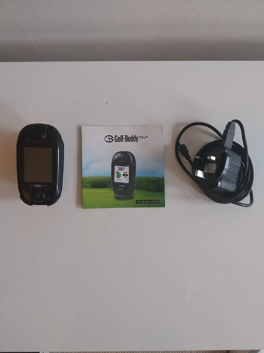 Golf Buddy GPS Unit and Charger