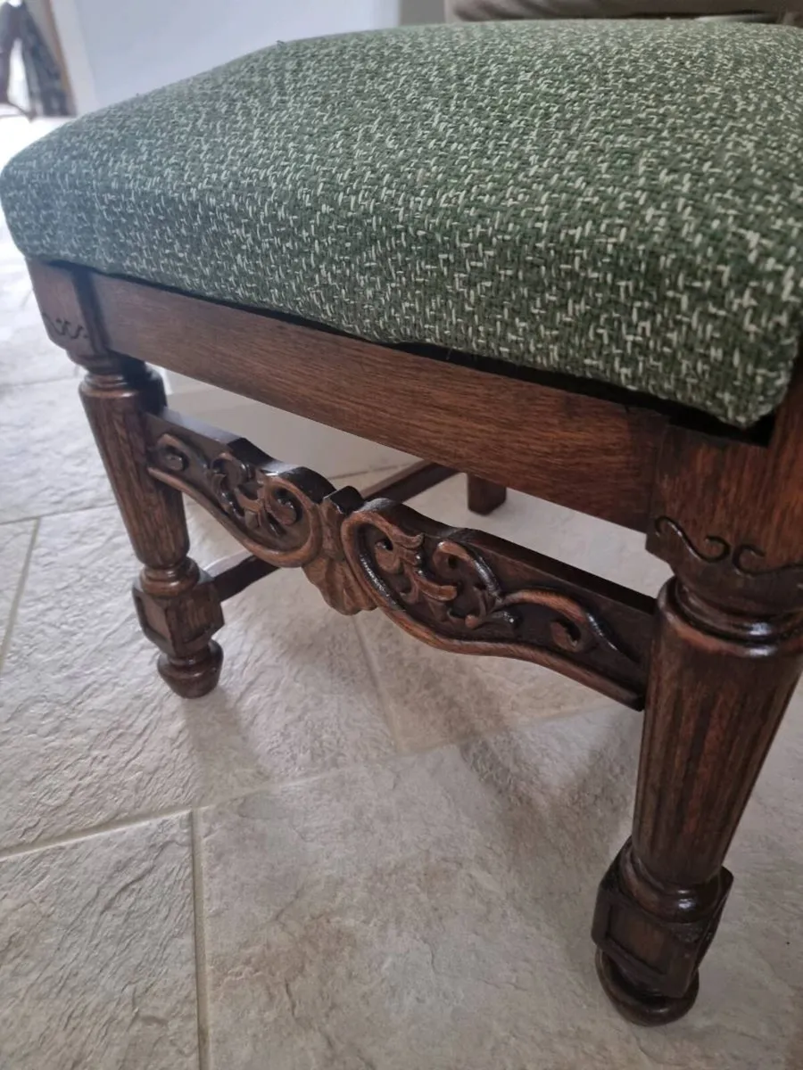 Beautiful Oak Carved Chair...€145 - Image 4