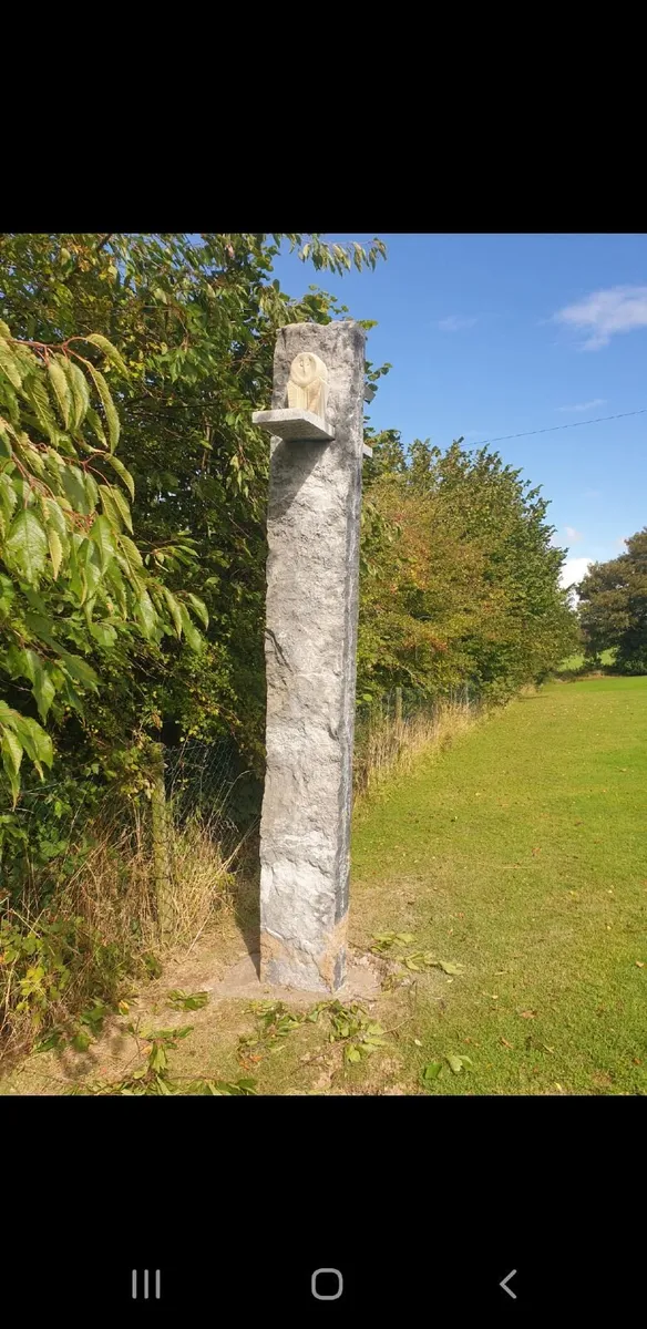 Kilkenny limestone birdhouse - Image 4
