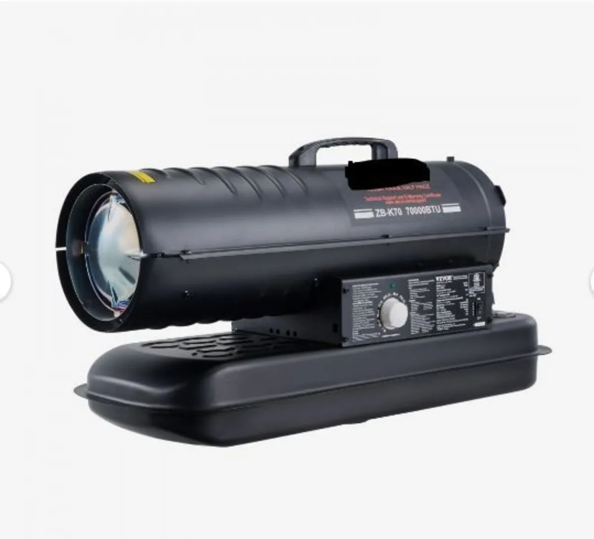 Kerosene/Diesel Forced Air Heater, 70000Btu - Image 1