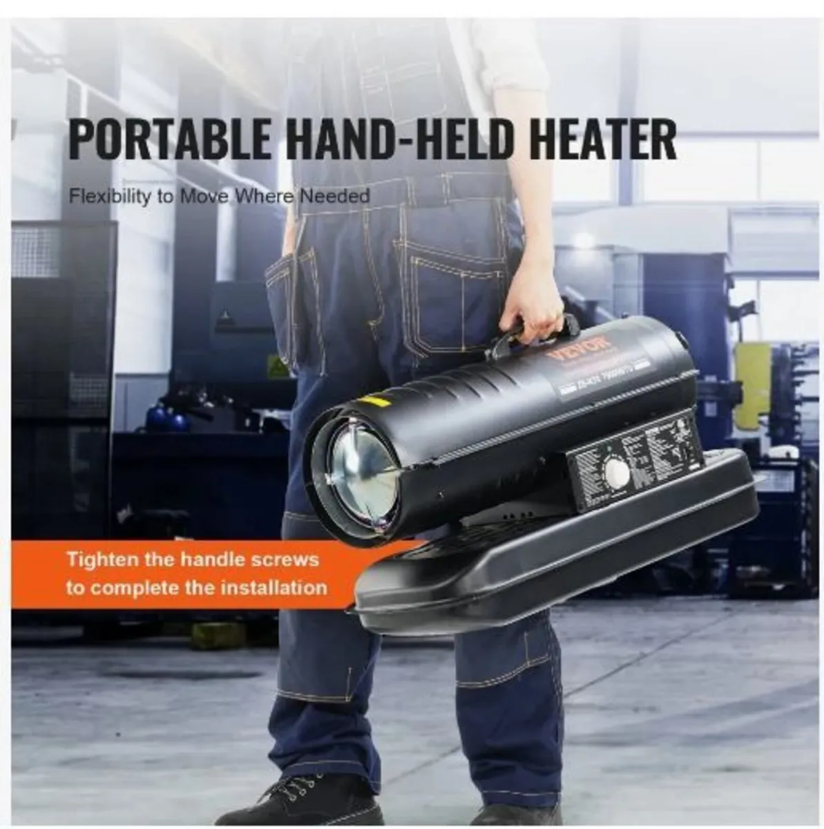 Kerosene/Diesel Forced Air Heater, 70000Btu - Image 2