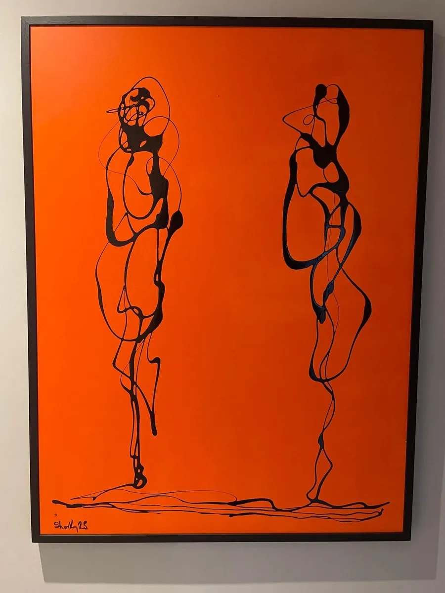 Kevin Sharkey Painting - "You and Me" - Image 1