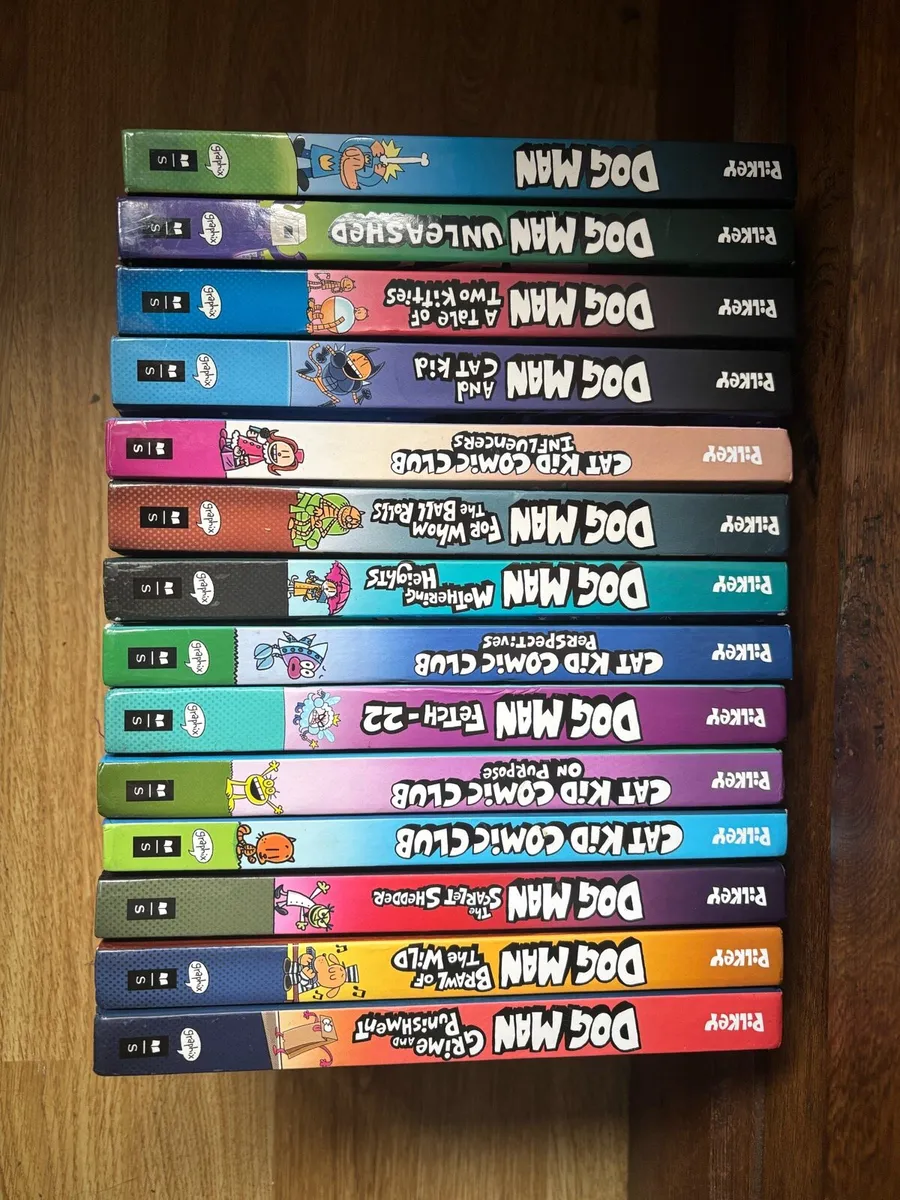 Dog man / cat kid books