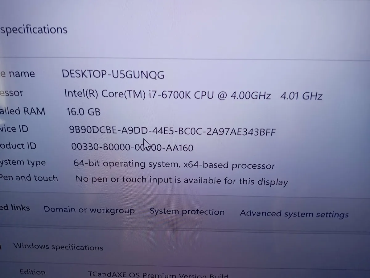 gaming pc corsair i7 6700k 16gb ram ddr4 1tb ssd - Image 4