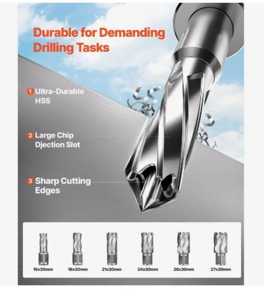 Magnetic Drill, 1450W Motor 2 in Boring - Image 4