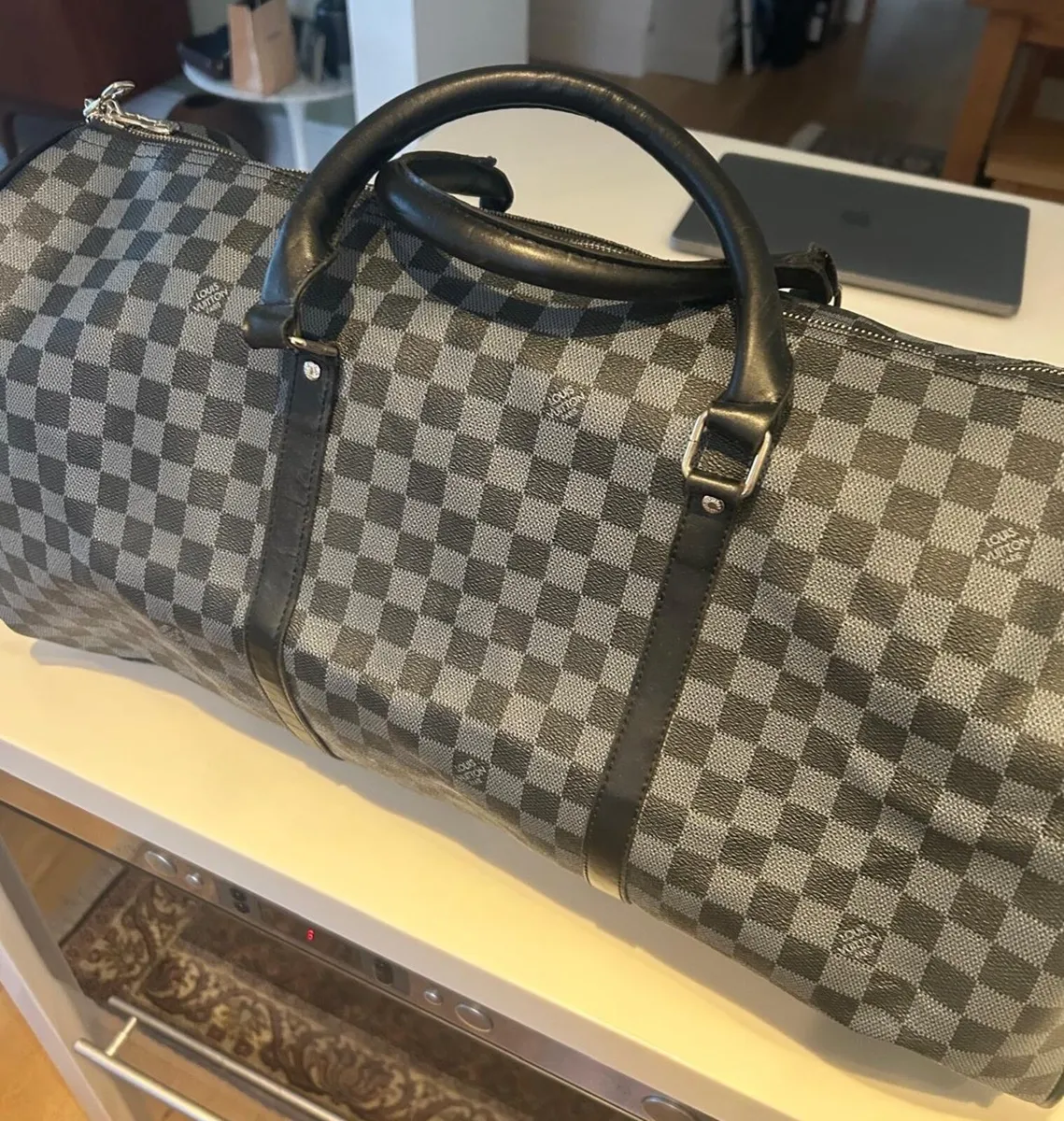 Louis Vuitton Keepall 55 style Holdall - Image 3