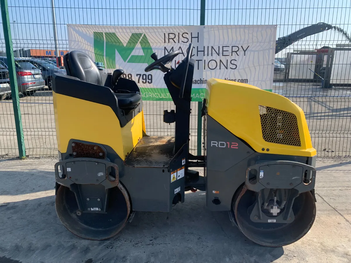 2022 WACKER NEUSON RD12 TWIN DRUM ROLLER FOR AUCT - Image 3