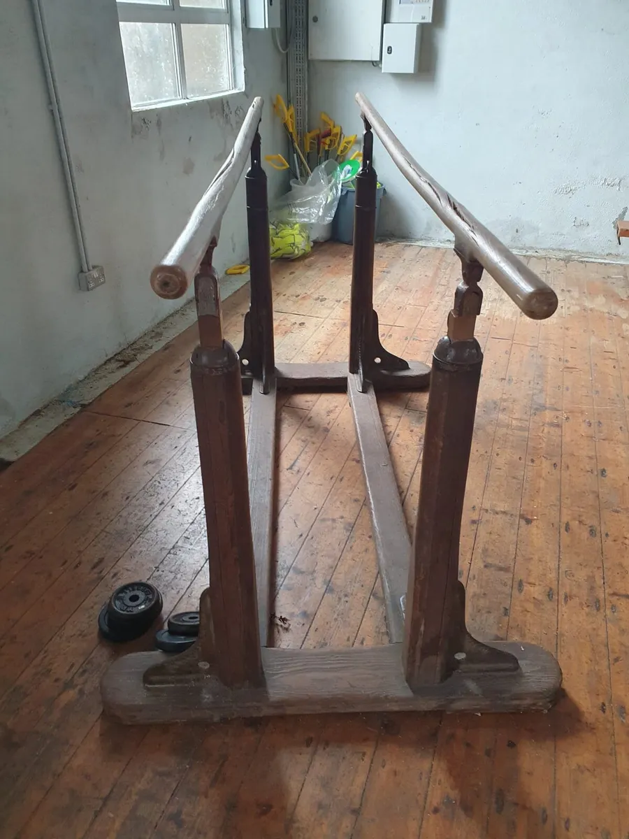 Antique gym bars - Image 2