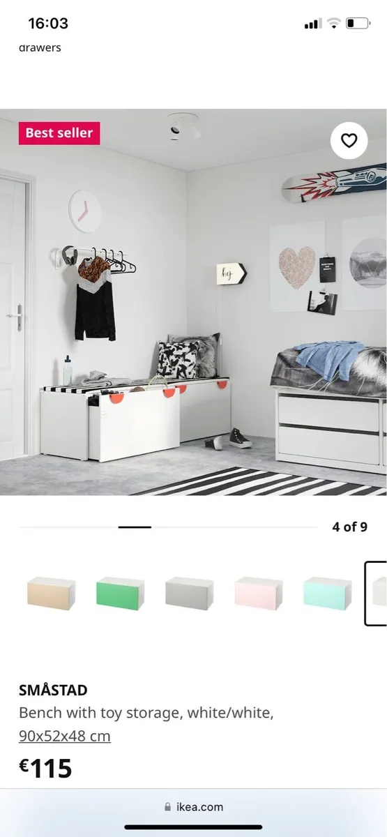 Toy storage/bench/kids table - Image 4