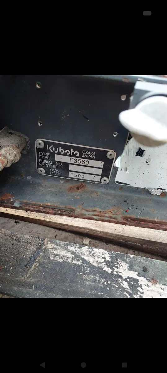 Kubota 3560 for spare parts - Image 1