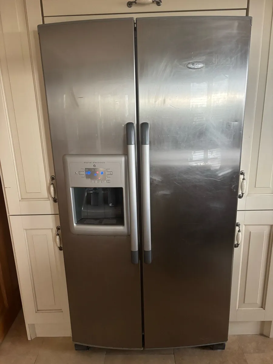 Whirlpool American Fridge Freezer - Image 1