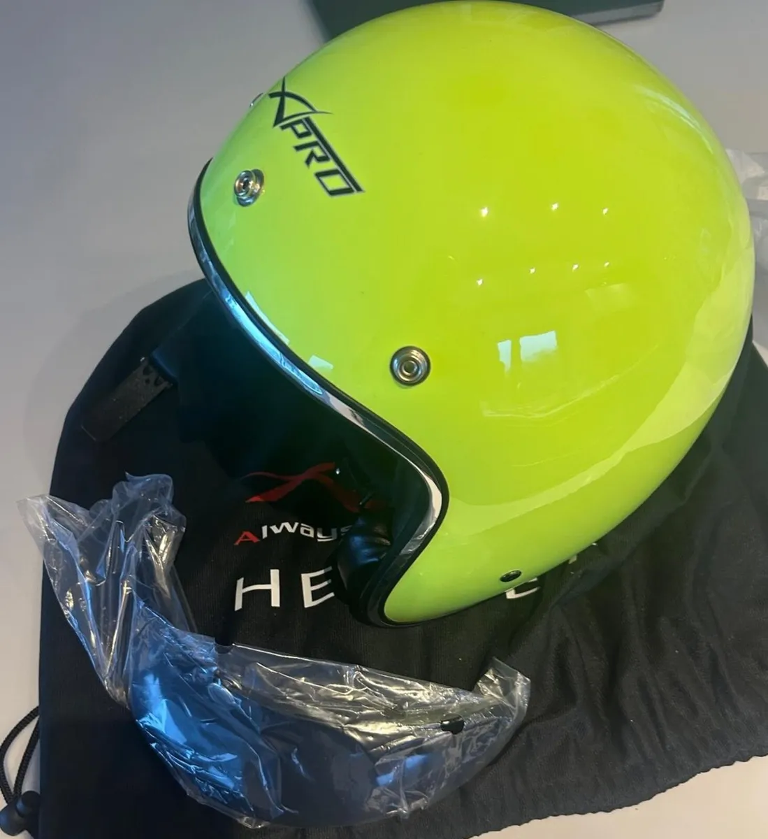 Openface Motorcycle Helmet - Brand New - M - Image 3