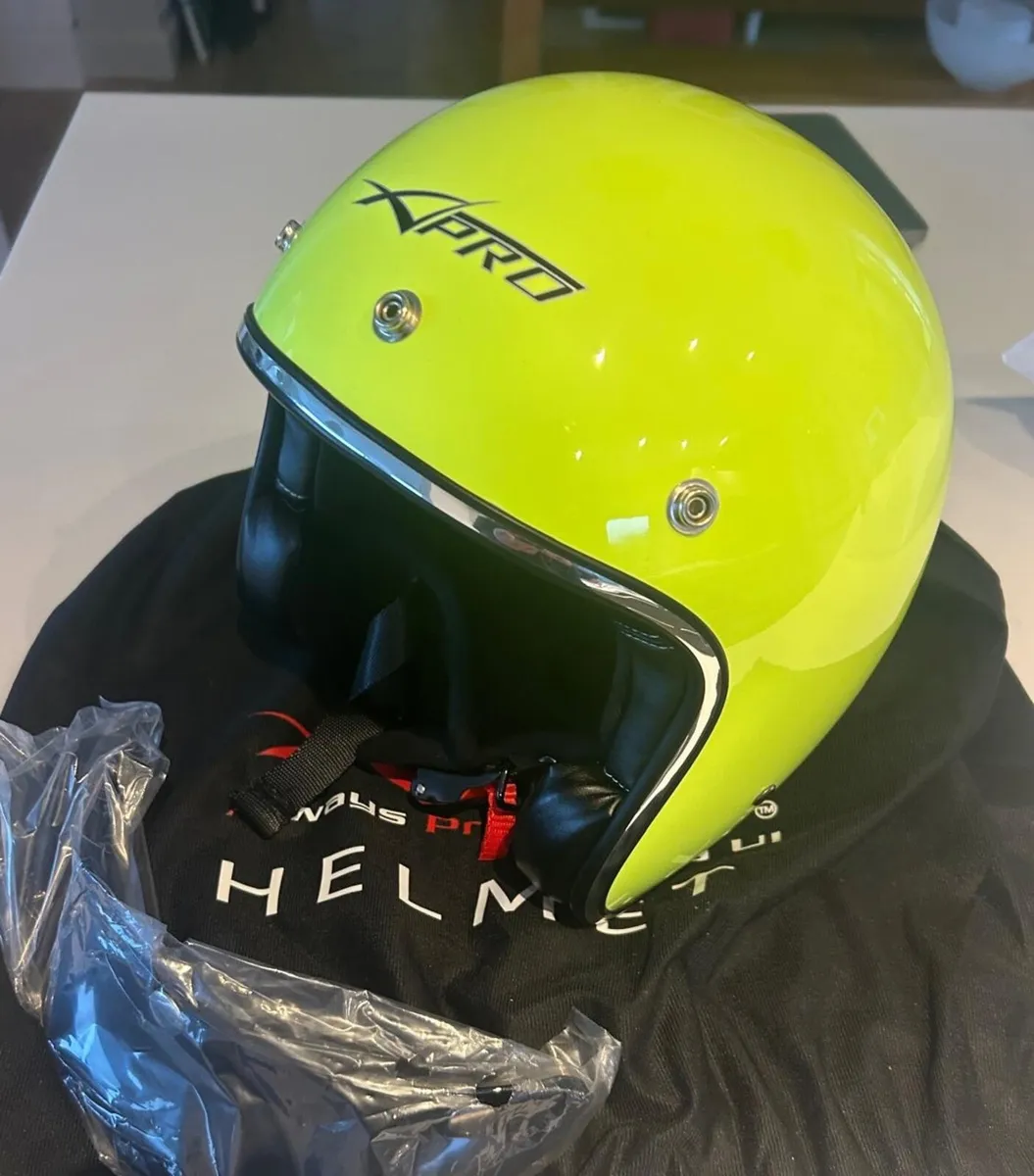 Openface Motorcycle Helmet - Brand New - M - Image 1