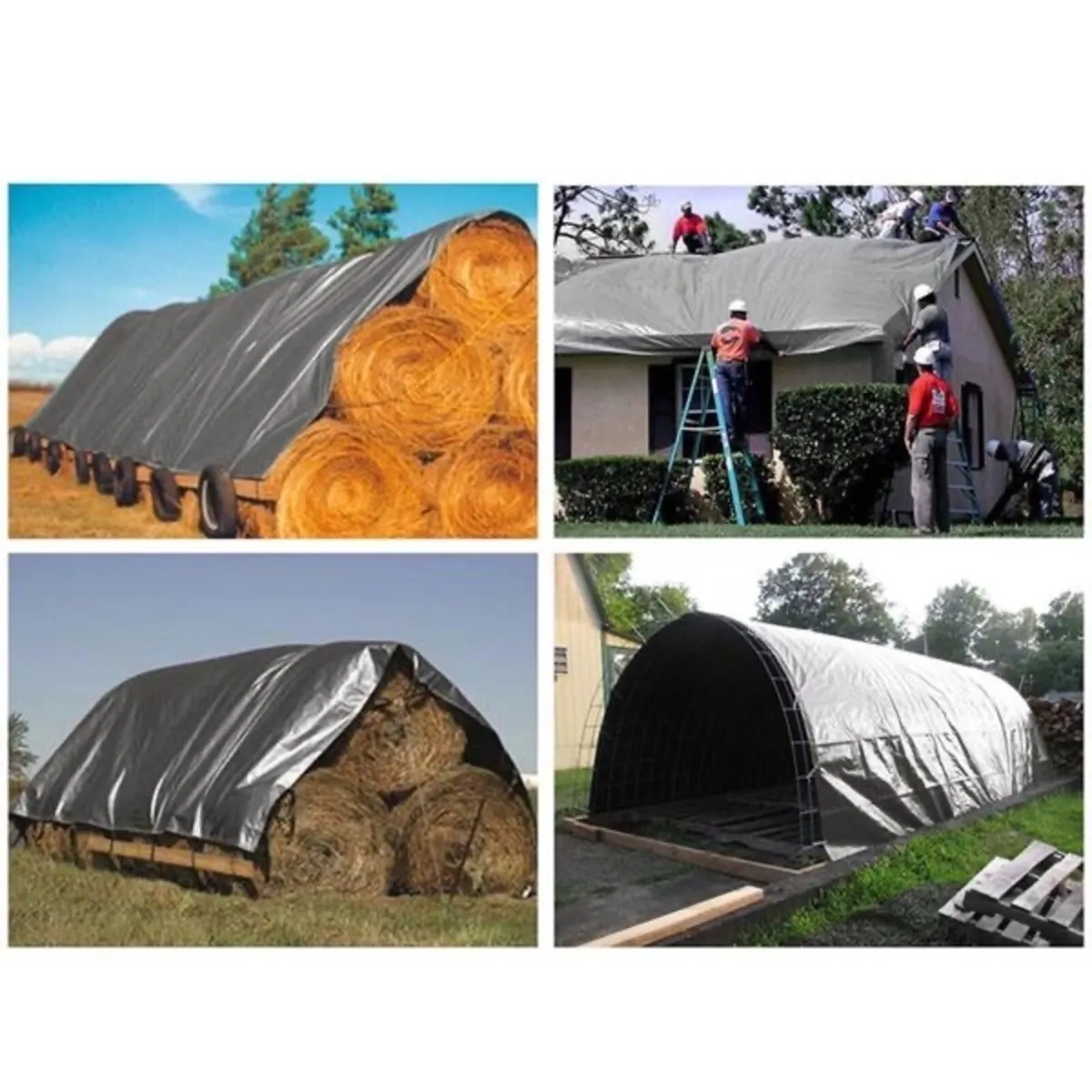 Heavy duty tarpaulin roofing covers - Image 1