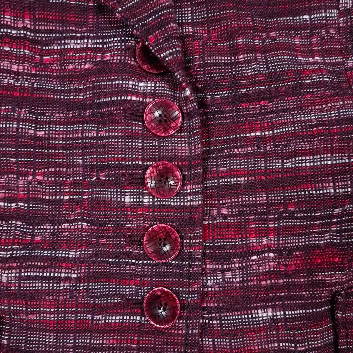 Marks & Spencer Pink Tweed Blazer 10UK/38EU - Image 4