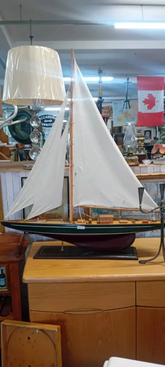 Large Bespoke Made Pond Yacht