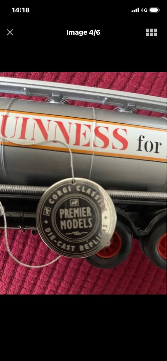 Limited Edition Corgi Guinness Delivery Truck - Image 4