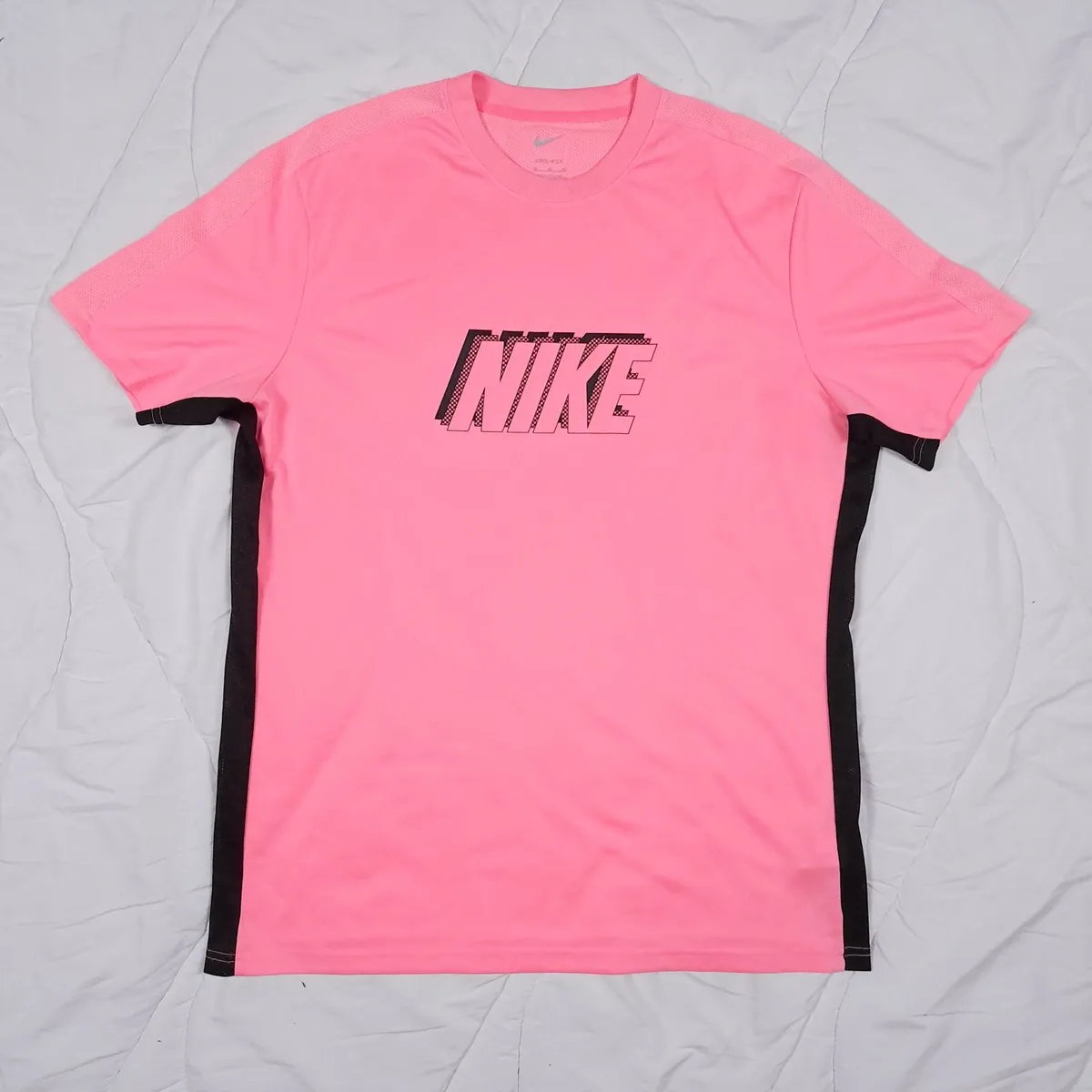 Nike Pink Dri-Fit Academy GX HBR T-Shirt Size XL - Image 1