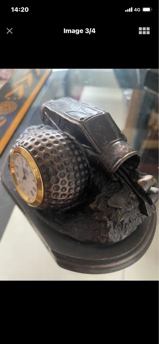 Rare Bronze Golf Kit Set - Image 3