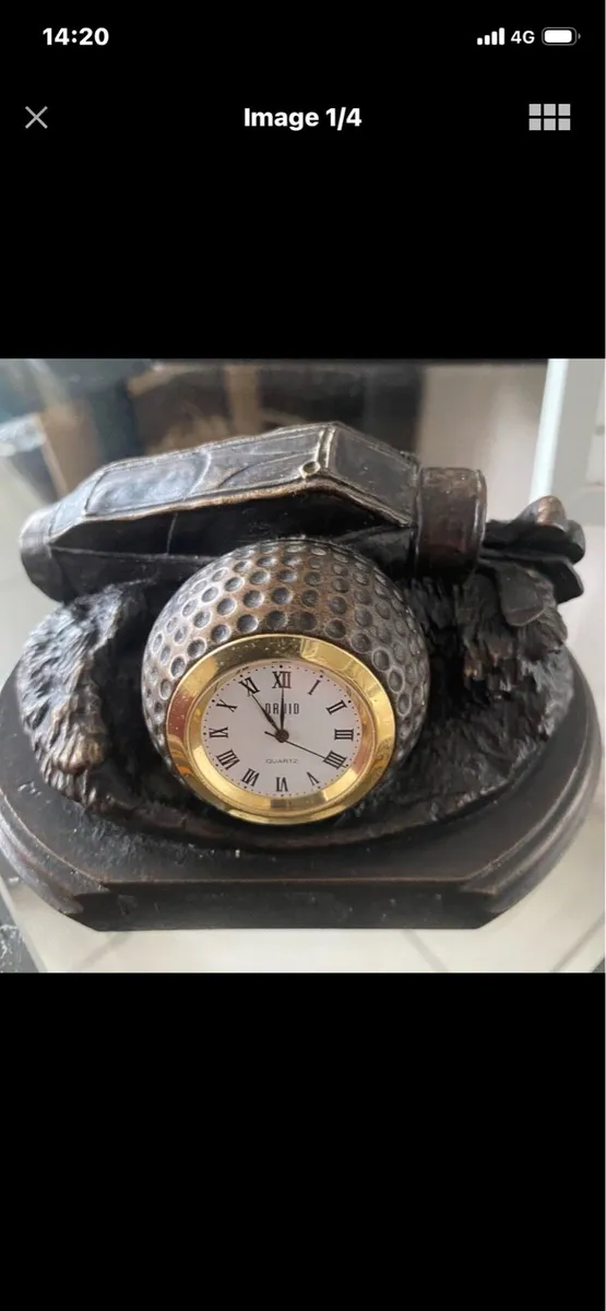 Rare Bronze Golf Kit Set - Image 1