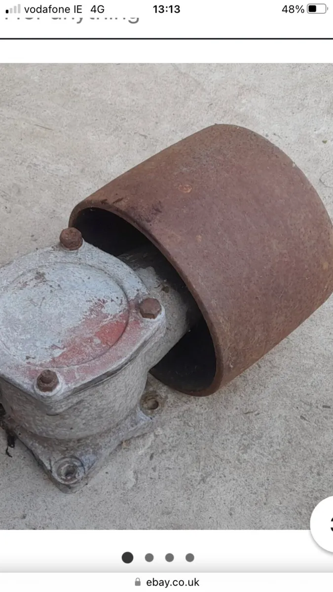 Belt drive pulley for Ferguson 20