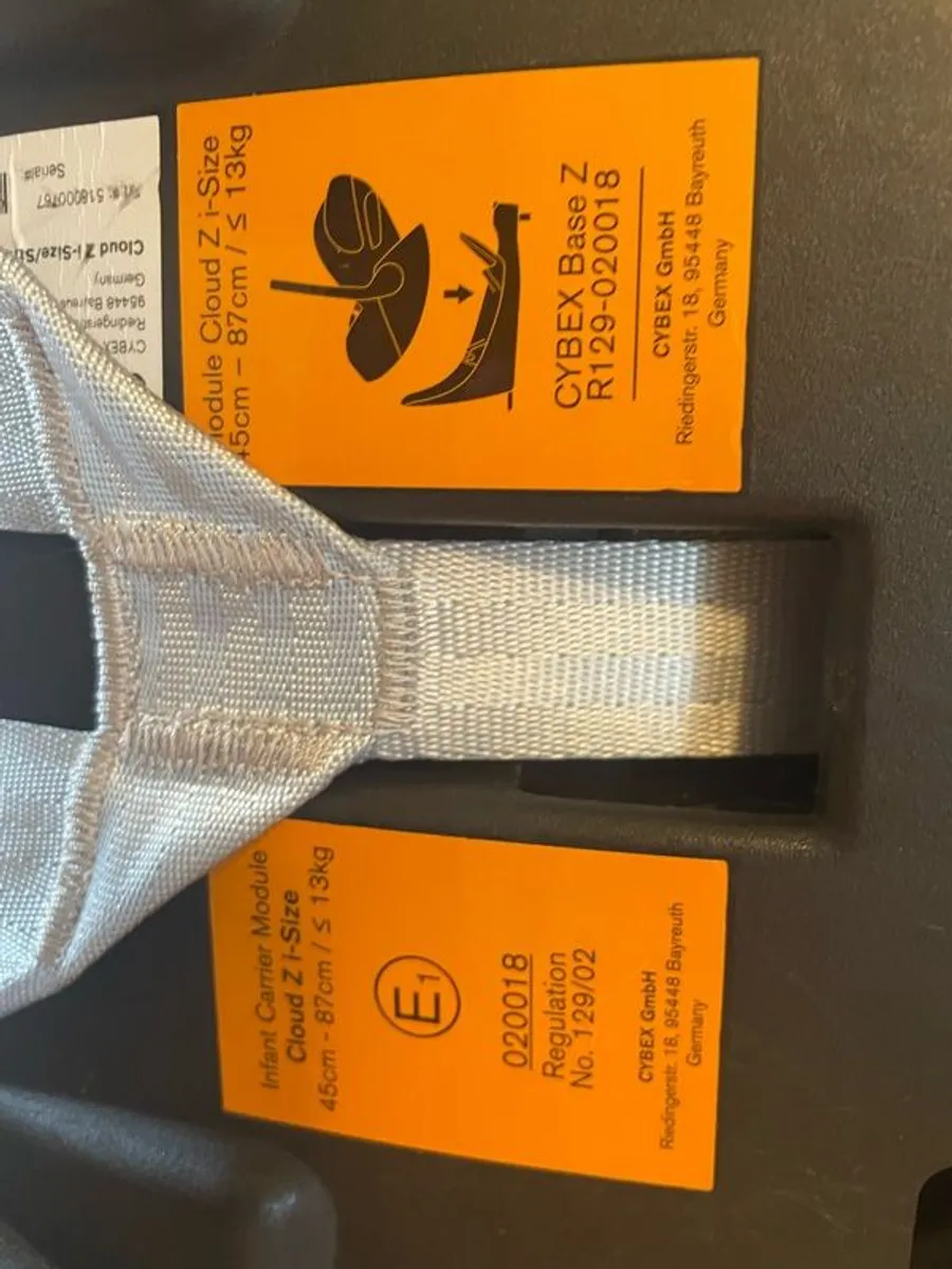 Cybex cloud z bundle - like new - can sell separately - Image 4