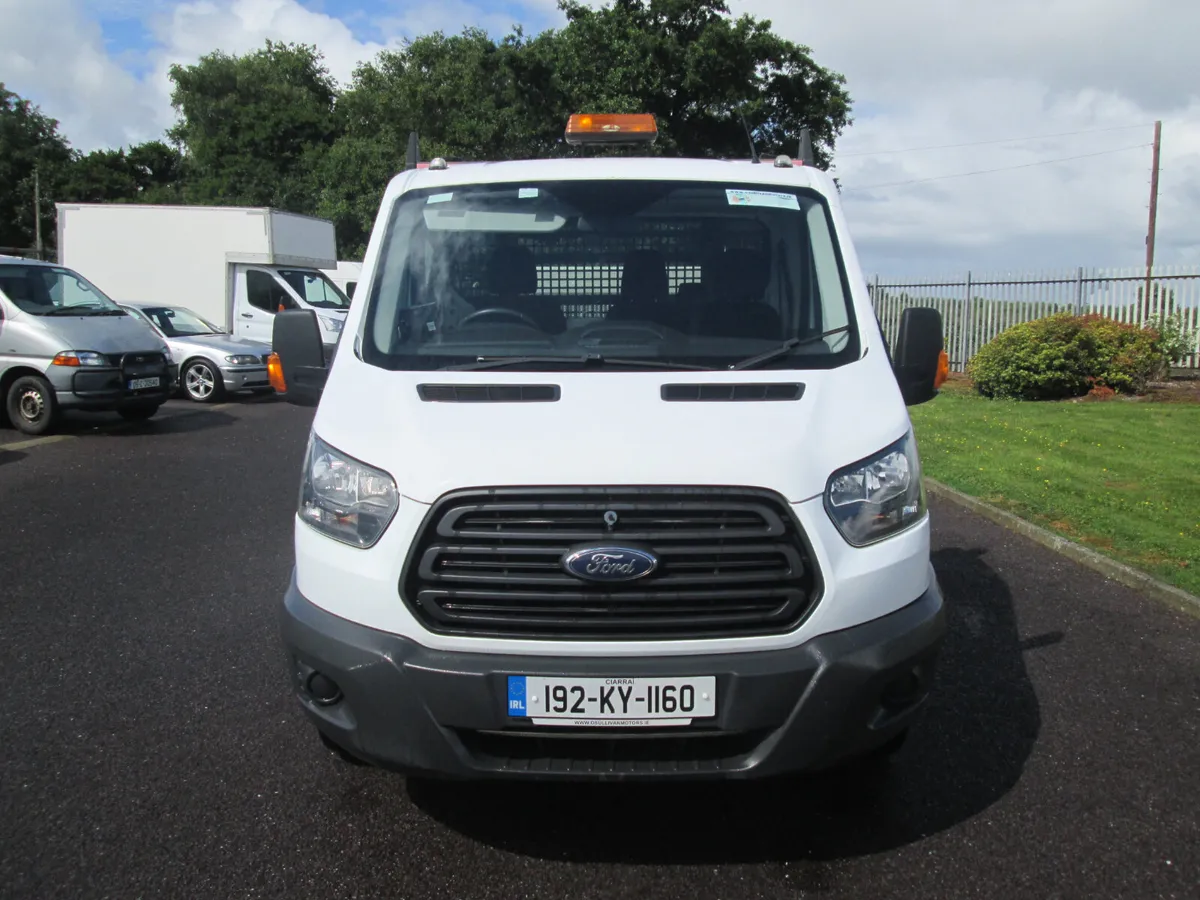 2019 Ford Transit T350 130 Bhp dropside Tail Lift - Image 1