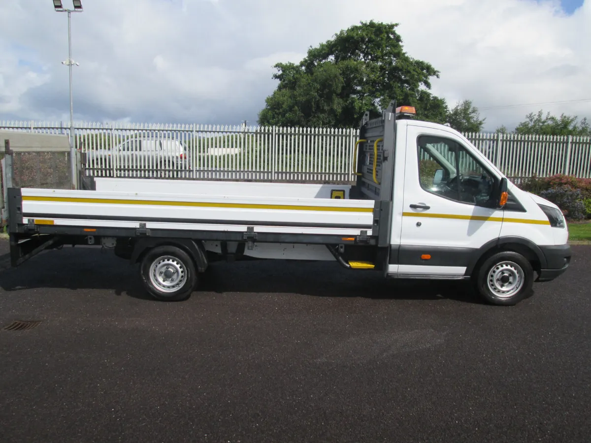 2019 Ford Transit T350 130 Bhp dropside Tail Lift - Image 3