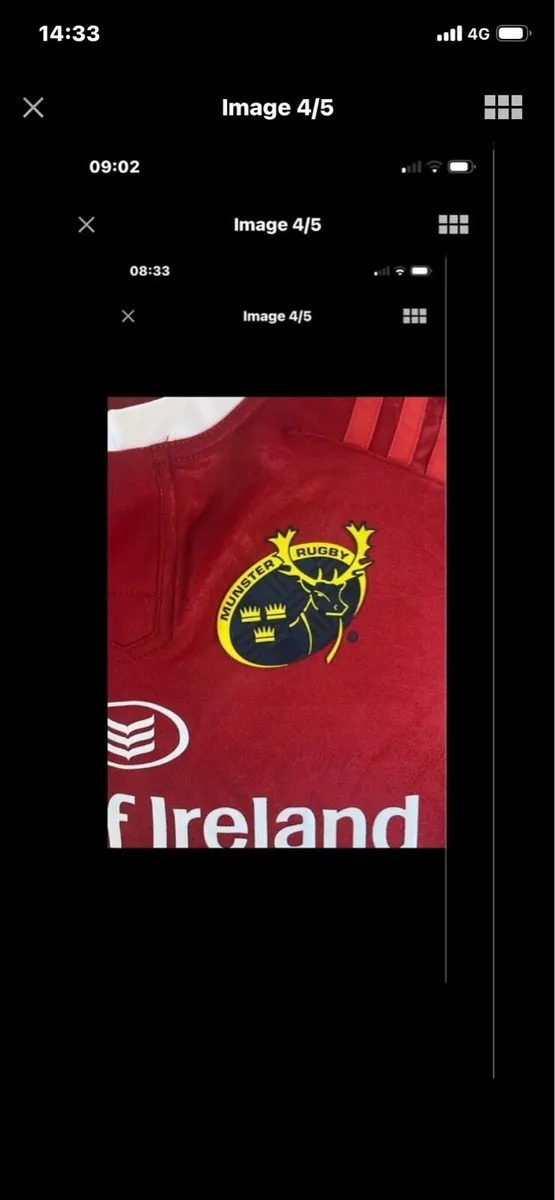 New- Munster Rugby Jersey - Image 4