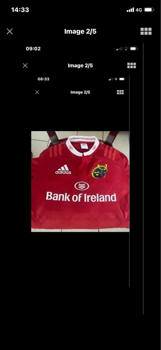 New- Munster Rugby Jersey - Image 2