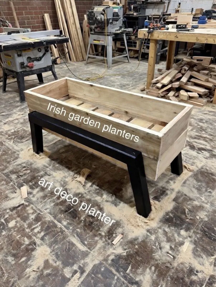 Weather proof timber planters / herb planter box/ planter bed - Image 4