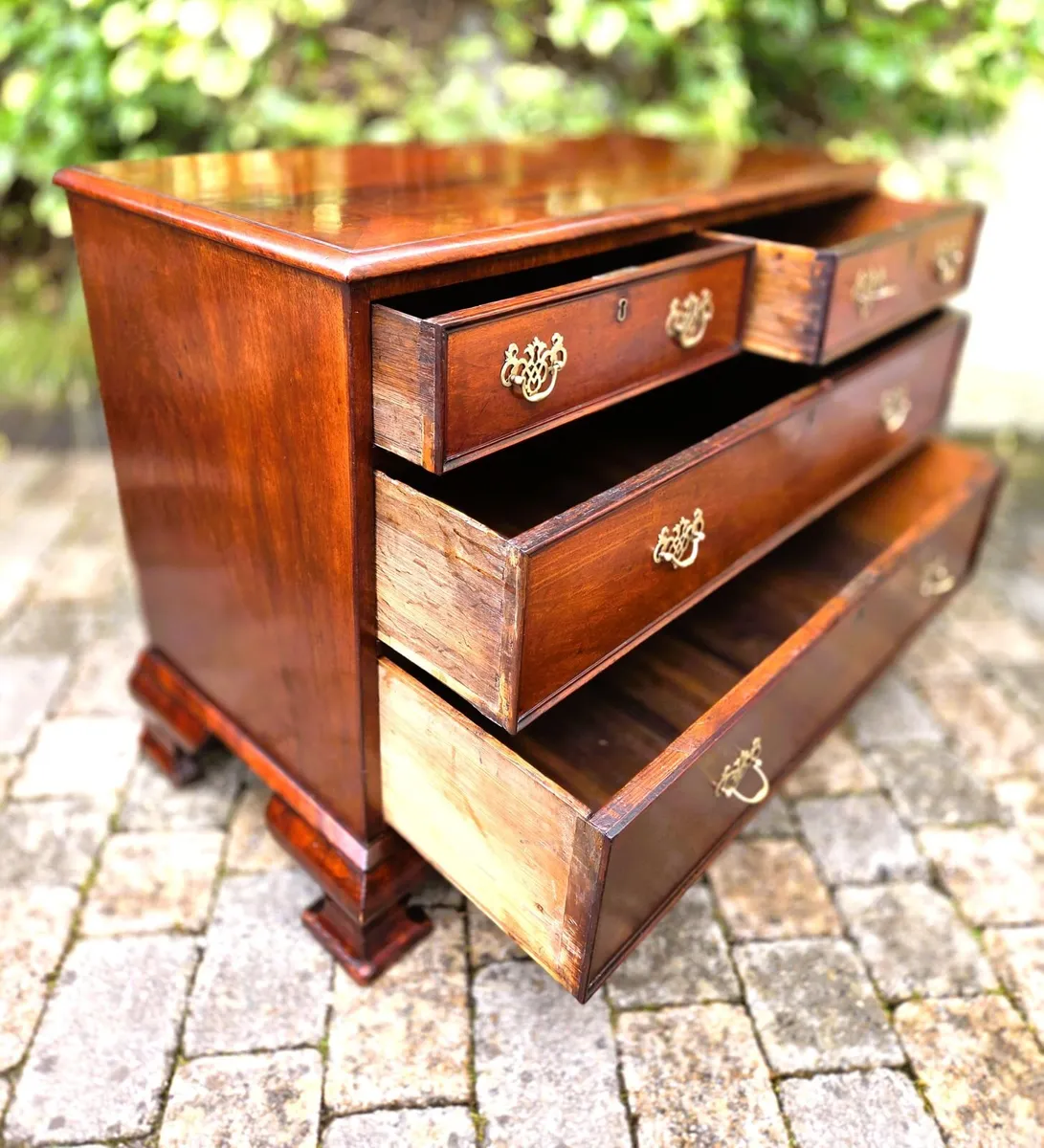 Georgian Low Chest- Circa 1800 - Image 4