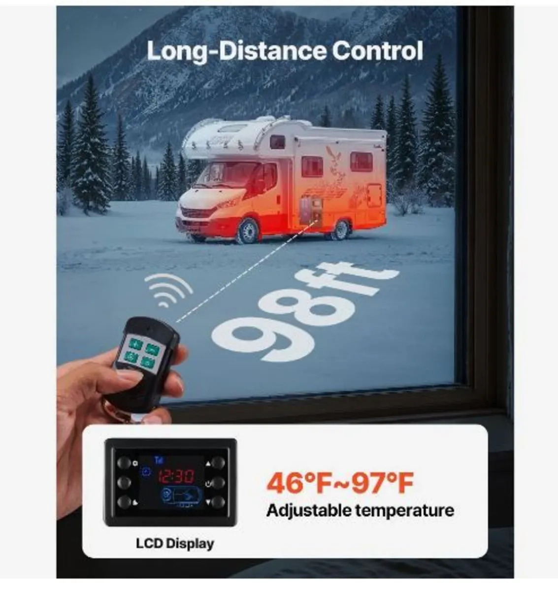 Diesel Heater, 12-24V 5-8KW - Image 4