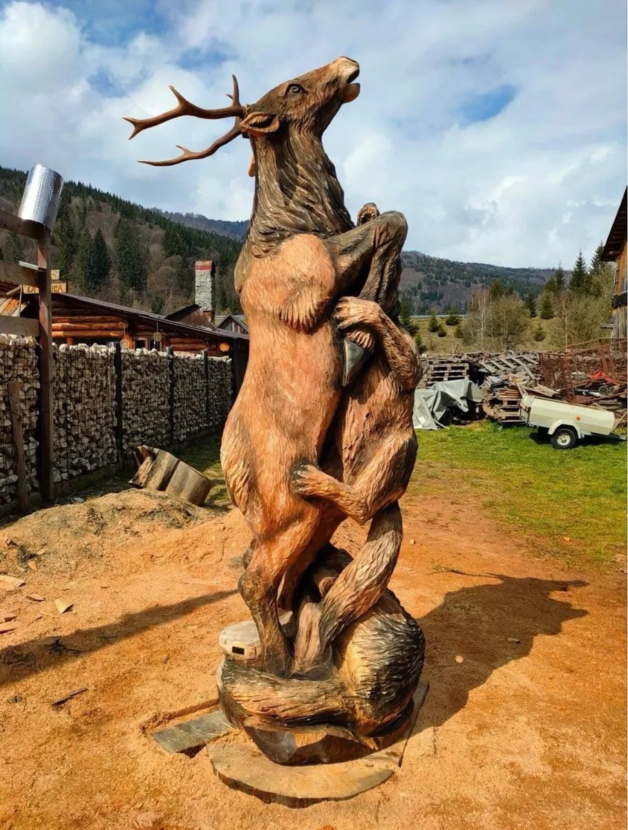 wooden sculptures - Image 3