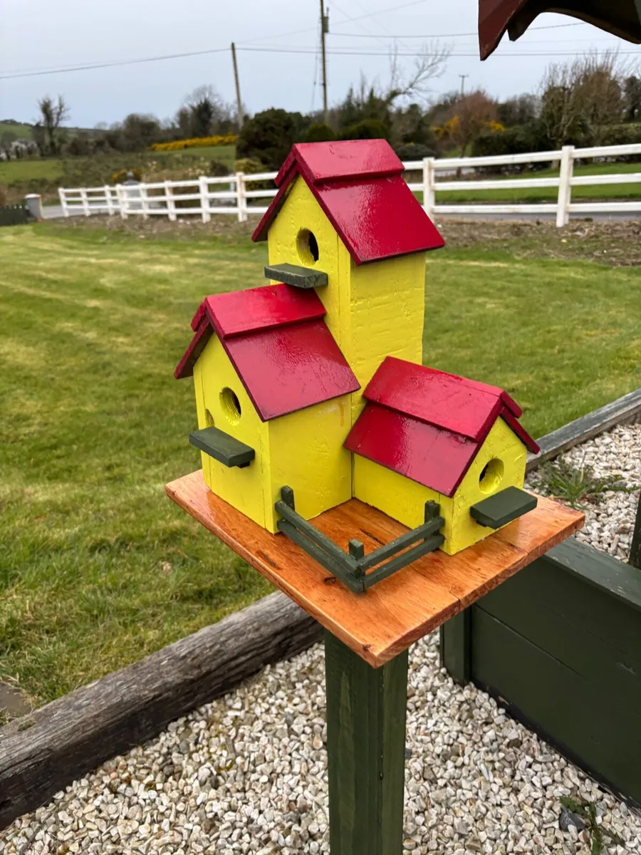 Timber made birdhouses - Image 1