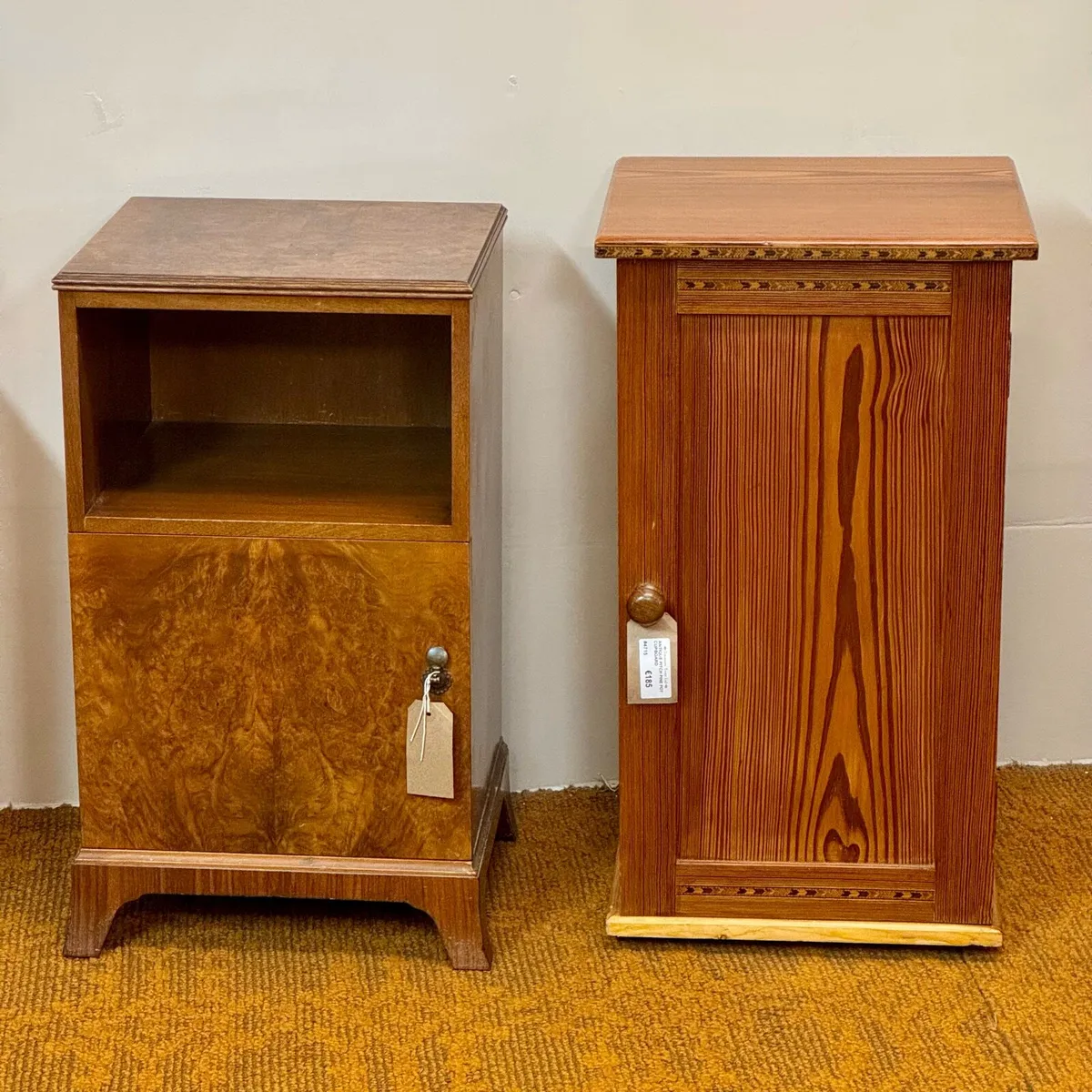 Vintage and Antique Bedside Lockers - Image 4