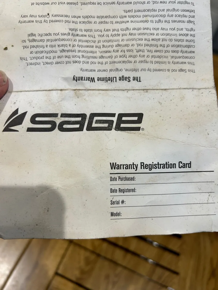 Sage One 10ft #6 Fly Rod - Image 2