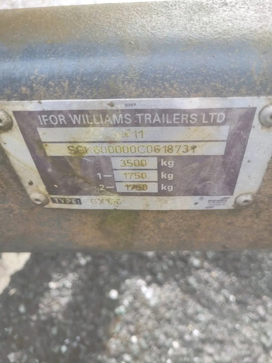 Ifor Williams 10x6 plant trailer - Image 4