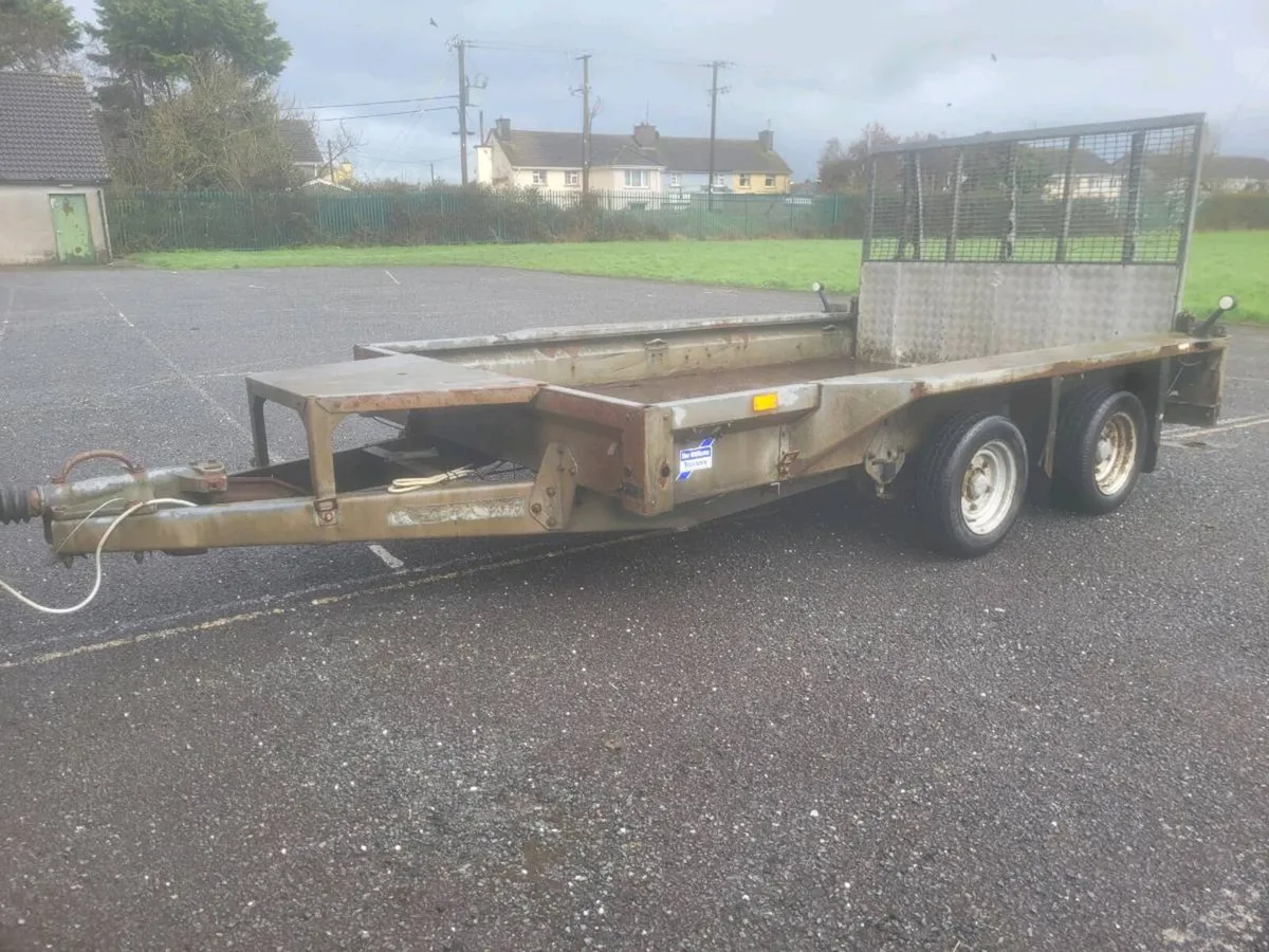 Ifor Williams 10x6 plant trailer - Image 1