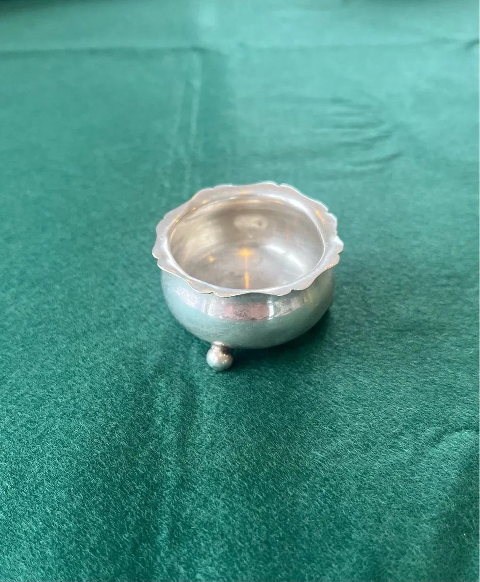1898 Silver Salt Cellar - Image 2