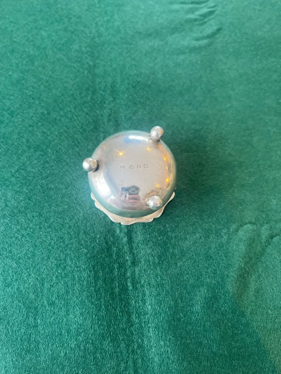 1898 Silver Salt Cellar - Image 3