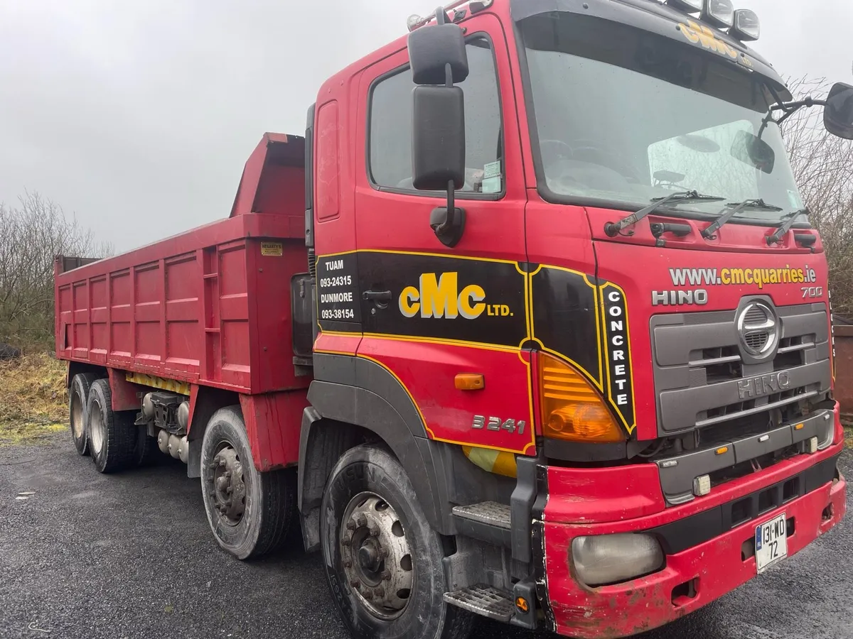 Hino Tipper Mixer Forklift Precast - Image 2