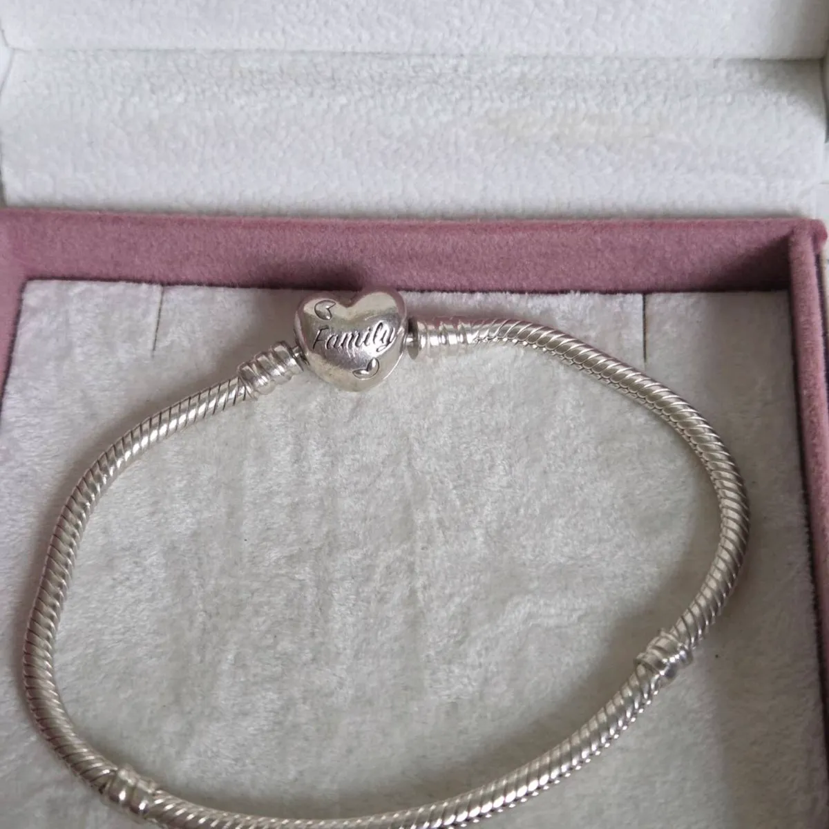 Pandora bracelet claps heart family tree - Image 4