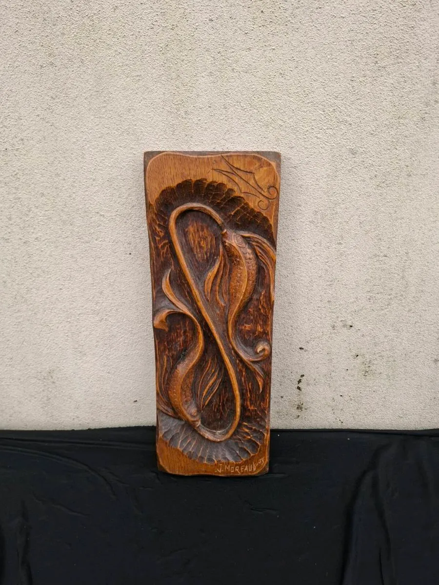 By post only 57cm by 20cm wood frame - Image 1