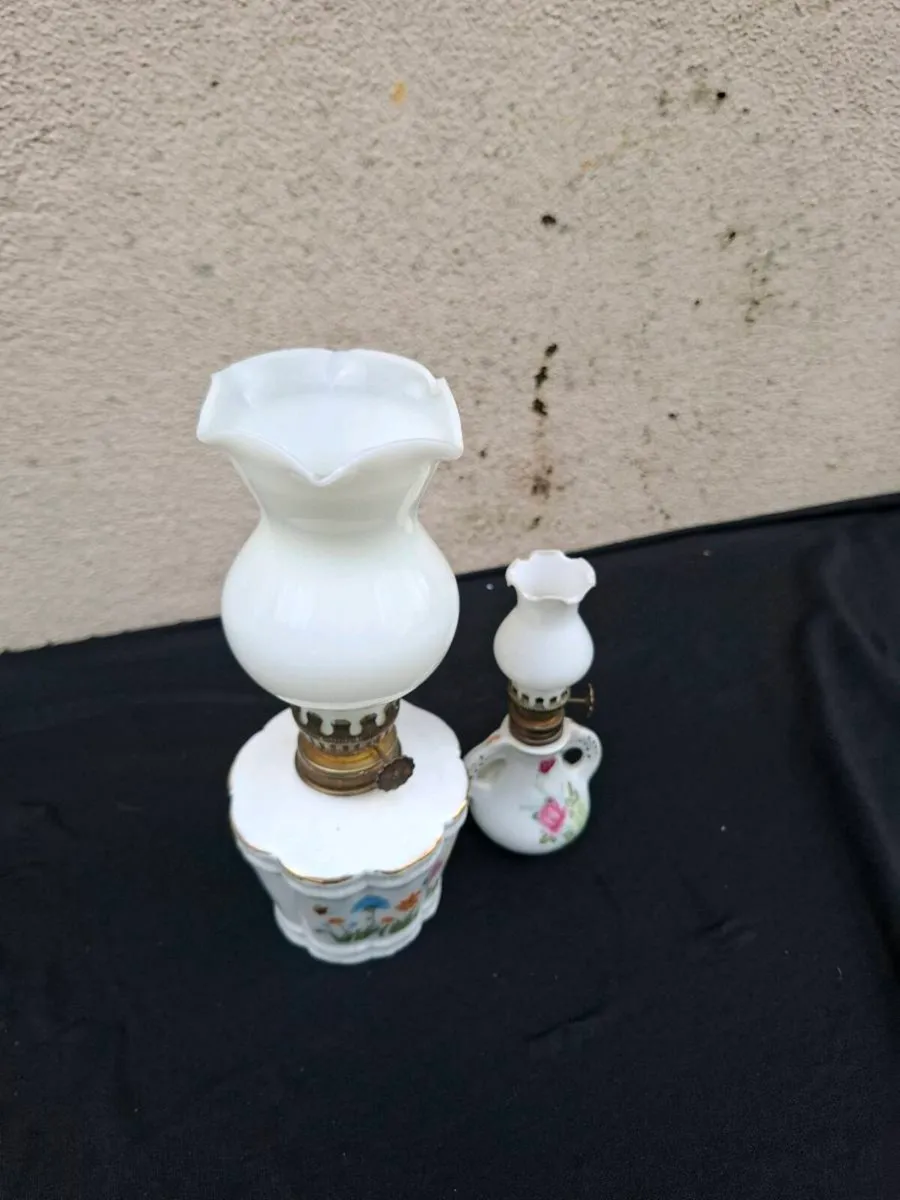 By post only 2 miniature oil lamp - Image 2