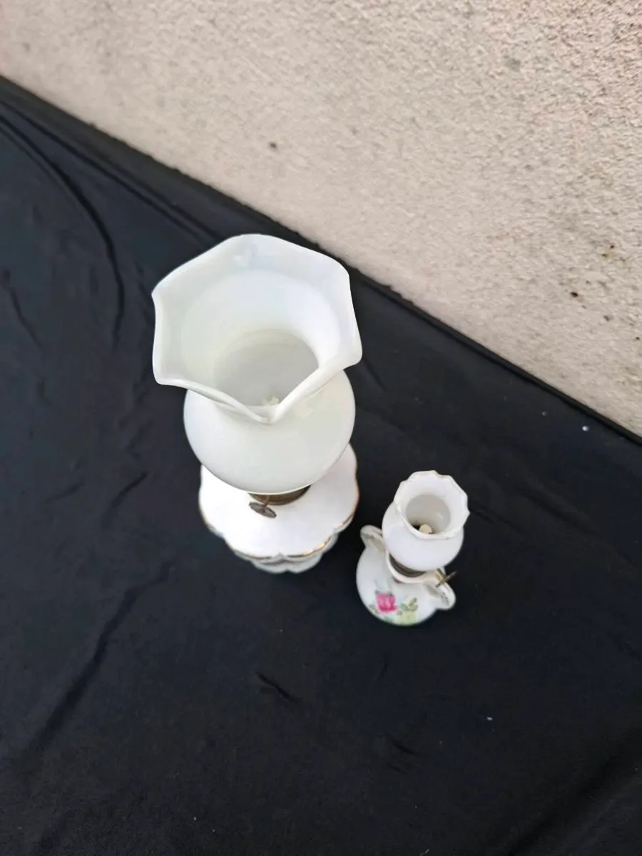 By post only 2 miniature oil lamp - Image 3